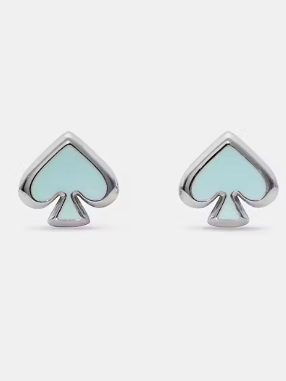 ♠️ kate spade ♠️ - Everyday Spade Crisp Sky Stud Earrings